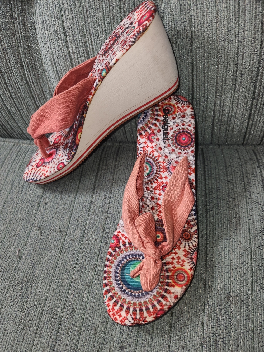 🍉Desigual Wedge Sandals